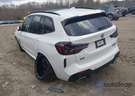2022 BMW X3 xDrive30I z USA, uszkodzony, nr VIN 5UX53DP07N9K37239
